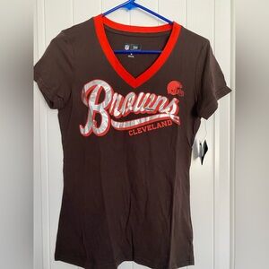 Cleveland Browns NFL team Apparel shirt women’s small